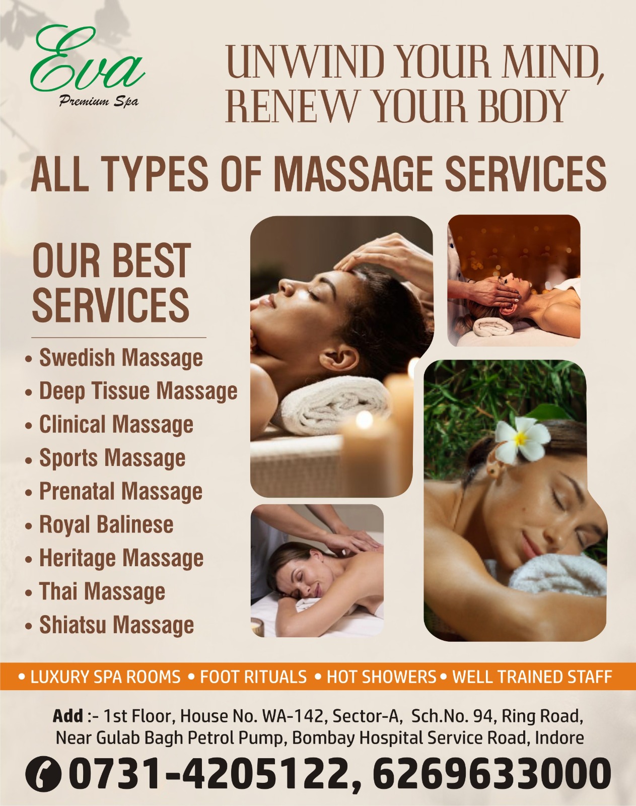 Best Massage Services in Indore
